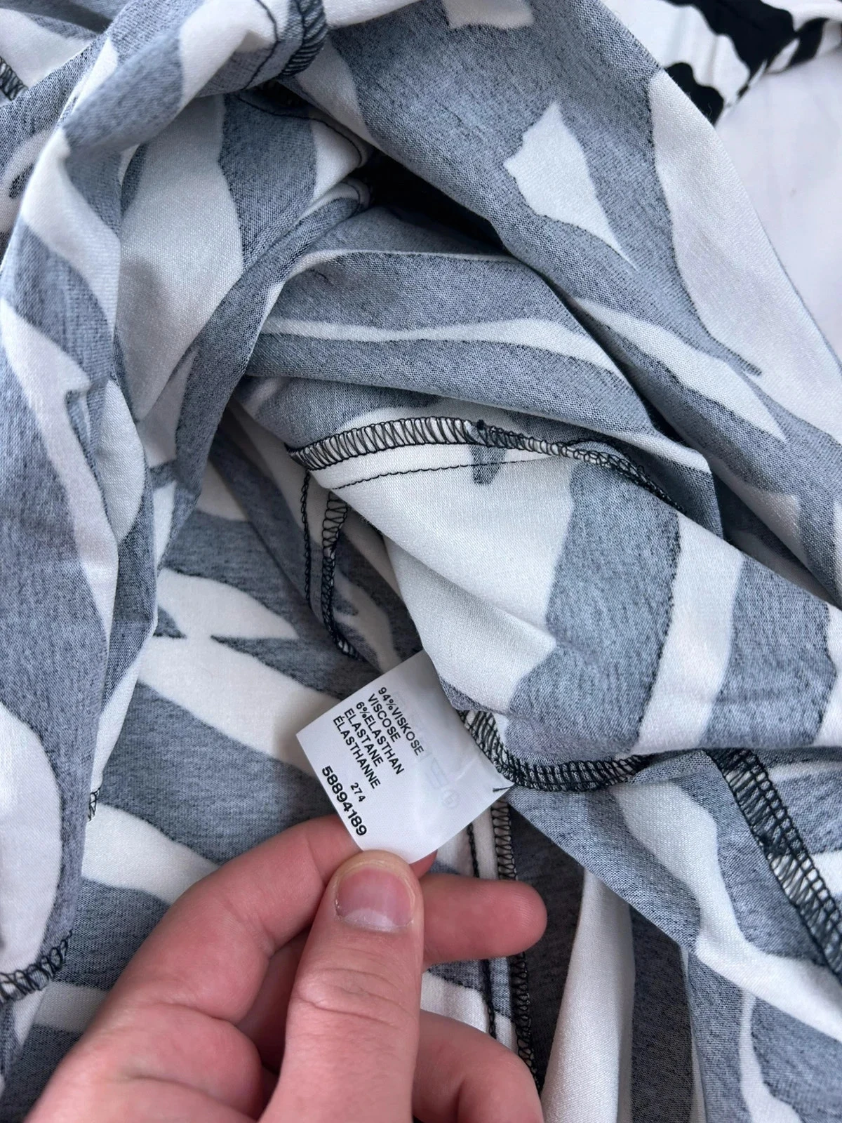 Lange kapalua-jurk van viscose met vintage zebrapatroon – photo 9